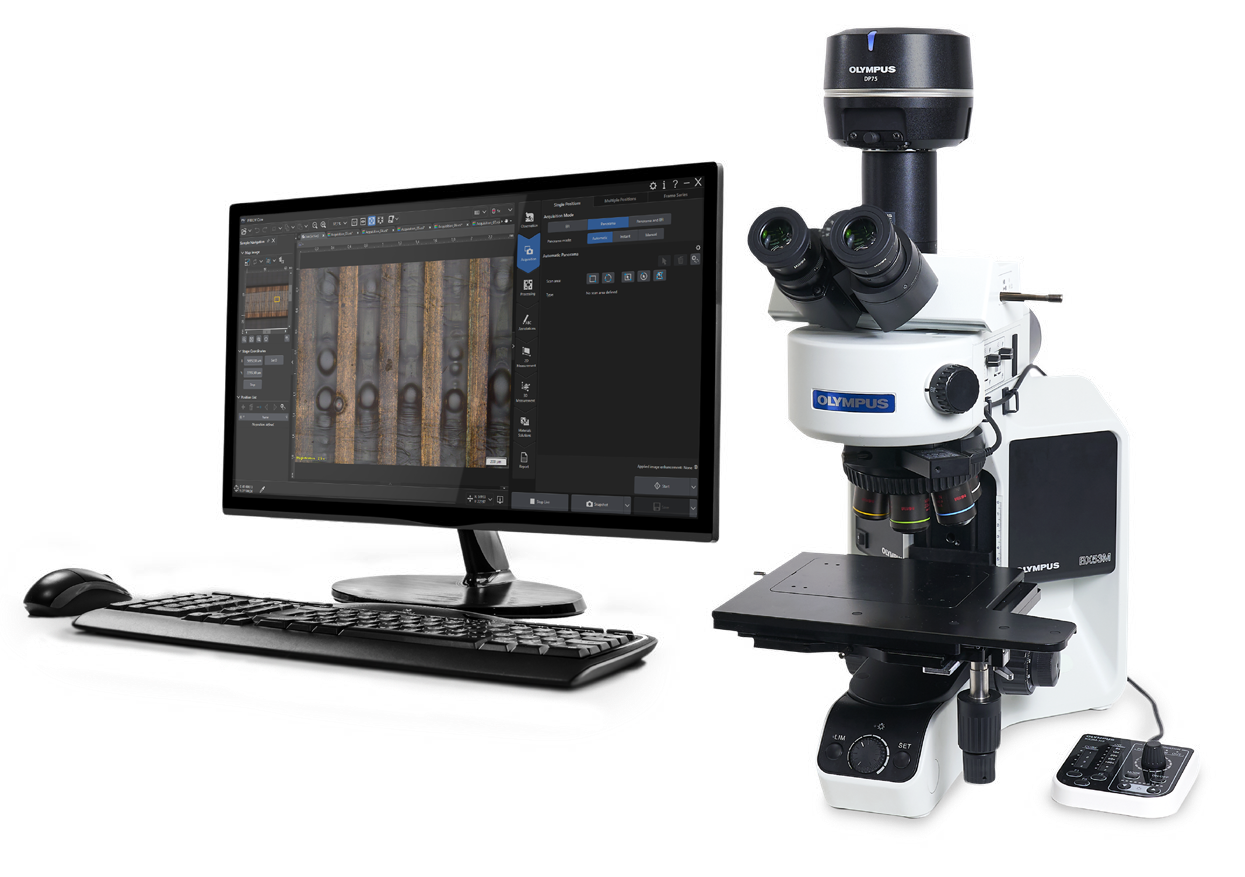 Olympus microscope